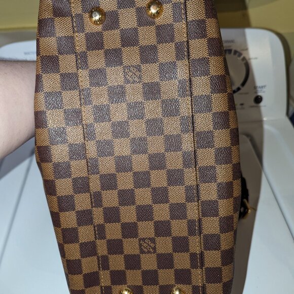 louis vuitton damier ebene trevi pm with/ strap - Picture 9 of 10